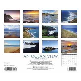 Willow Creek Press Ocean View 2014 Wall Calendar