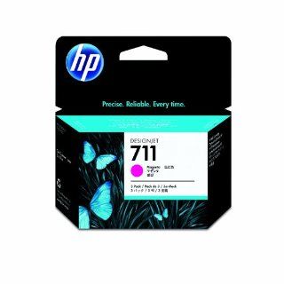 CZ135A 711 Magenta Ink Cartridge 3 Pack for HP Designjet T120 and HP Designjet T520 ePrinter Series