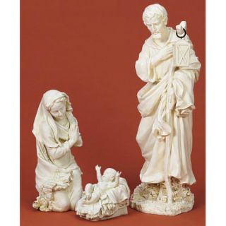 Three Piece Holy Family Figurine Set