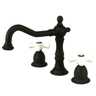 Elements of Design Baltimore Widespread Bathroom Faucet with Double