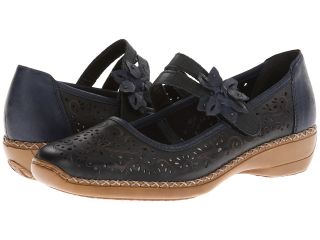 Rieker 41372 Doris 72 Womens Shoes (Navy)