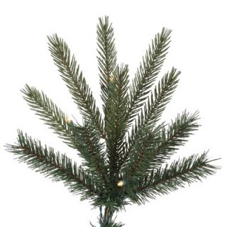 Vickerman Co. 7 Green Bradfo Red Fir Artificial Christmas Tree with