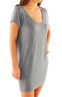 Kensie 2313512 Permanent Collection V Neck Cap Sleeve Long Tee