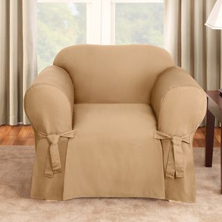 Sure Fit Logan Camel Chair Slipcover