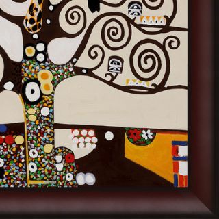 Tori Home Klimt Tree of Life Hand Painted Oil on Canvas Wall Art