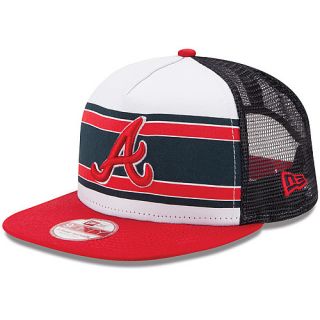 NEW ERA Mens Atlanta Braves Band Slap 9FIFTY Snapback Cap   Size Adjustable,