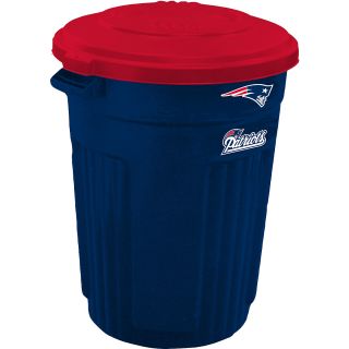 Wild Sports New England Patriots 32 Gal Trash Can (T32NFL118)