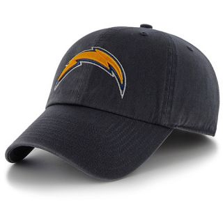 47 BRAND Mens San Diego Chargers Clean Up Adjustable Hat   Size Adjustable