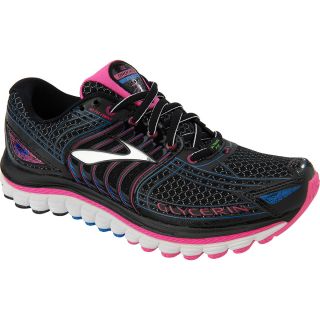 BROOKS Womens Glycerin 12 Running Shoes   Size 6b, Anthracite/blue