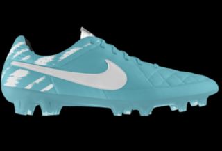 Nike Tiempo Legacy FG iD Custom Mens Firm Ground Soccer Cleats   Blue