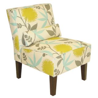 Skyline Furniture Floral Slipper Chair