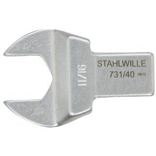 Stahlwille 731A/40 11/16 SAE Open Ended Insert Tool, 11/16" Diameter, 10mm Height, 42mm Width, Size 40 Cable Insertion And Extraction Tools