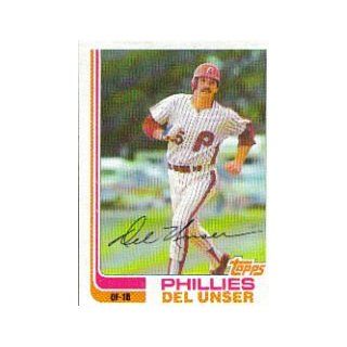1982 Topps #713 Del Unser Sports Collectibles
