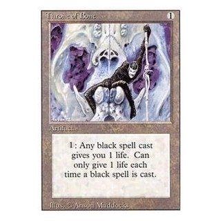 Magic the Gathering   Throne of Bone   Revised Edition Toys & Games