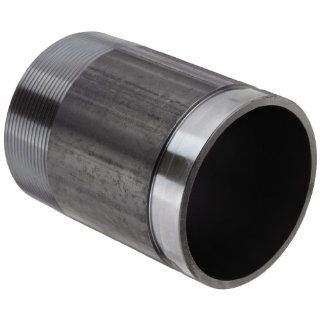 Dixon A714 Carbon Steel Pipe and Welding Fitting, Long Pipe Style Nipple, 4" Grooved End x 6" End to End Industrial Pipe Fittings