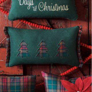 Eastern Accents Home for The Holidays Three Plaid Trees Decorative