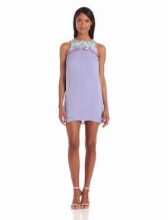 French Connection Women's Opal Ombre Dress, White/Lavender, 2
