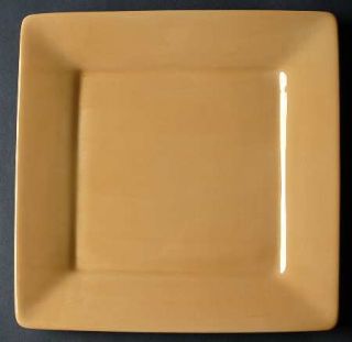 Tabletops Unlimited Misto Gold Square Dinner Plate, Fine China Dinnerware   All
