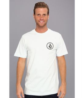 Volcom Mini Circle Stone Short Sleeve Tee Mens T Shirt (White)