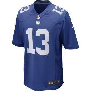 NIKE Mens New York Giants Odell Beckham Game Team Color Jersey   Size Small