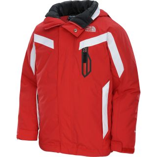 THE NORTH FACE Boys Boundary Triclimate Jacket   Size Small, Tnf Red
