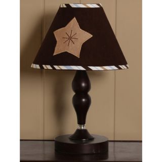 Geenny Lamp Shade   Moon and Star Brown / Blue