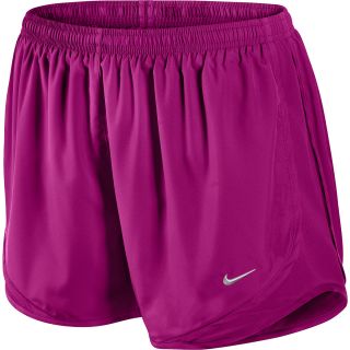 NIKE Womens Tempo Running Shorts   Size 2xl, Magenta/silver