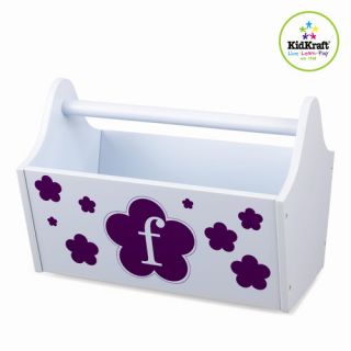 Personalized Toy Box Caddy in Sky