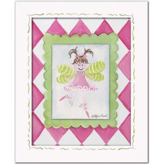 Doodlefish Fairies Fairy Framed Giclee   Light Brown Wall Art