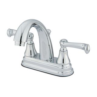 Elizabeth Centerset Bathroom Faucet with Double Lever Handles