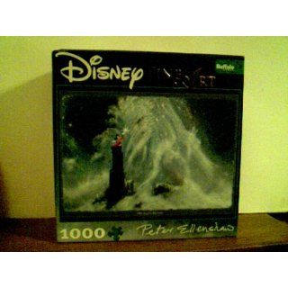 Disney Fine Art 1000 Piece Puzzle   Mickey's Dream By Peter Ellenshaw Toys & Games