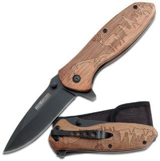 Tac Force TF 735D Tactical Assisted Opening Folding Knife 4.5 Inch Closed  Tactical Folding Knives  Sports & Outdoors