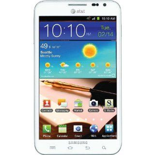 Samsung I717 Galaxy Note 4G Quad Band GSM Smartphone   White   Unlocked Cell Phones & Accessories