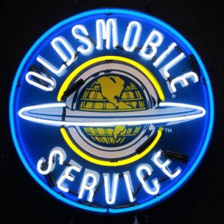 Neonetics Oldsmobile Service Neon Sign