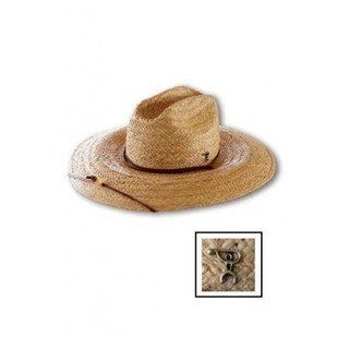 Hawaii Lifeguard Hat with Chin Strap & Paddler Pin Medium at  Mens Clothing store Panama Hats