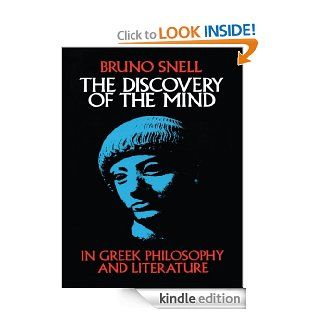 The Discovery of the Mind eBook Bruno Snell Kindle Store