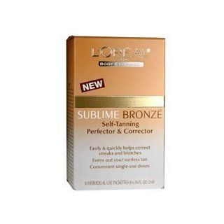 L'Oreal Sublime Bronze Self Tanning Perfector & Corrector 8 Packs  Self Tanning Products  Beauty
