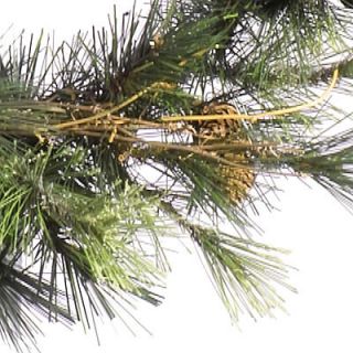 Vickerman Mixed Country Pine Slim 7.5 Green Artificial Christmas Tree