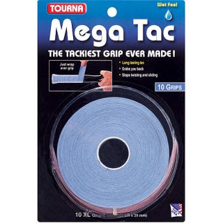 TOURNA MEGA TAC   10 Pack, Blue (MT 10XL B)