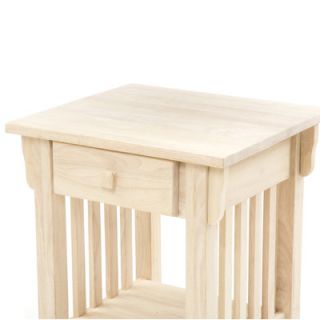 International Concepts Mission End Table
