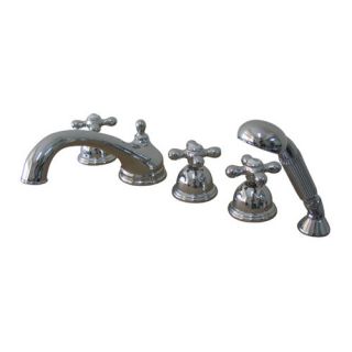 Roman Tub Faucet and Diverter Hand Shower