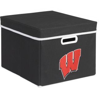 MyOwnersBox COLLEGE STACKITS Fabric Storage Cube University of Wisconsin (12019 