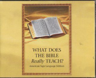 What Does the Bible Really Teach?, American Sign Language Edition (DVD 2005)  Sign Language Books  