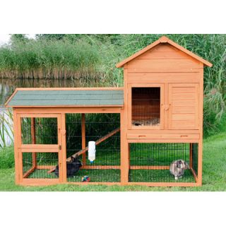 Trixie Small Animal Hutch with Outdoor Run