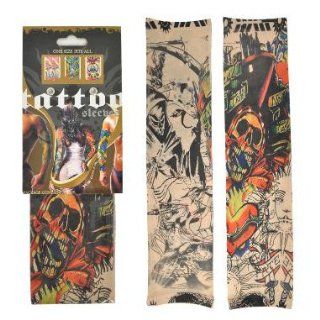 Nylon Skull Tattoo Sleeves   TWO sleeves in one package One Size Fits ALL Jewelry