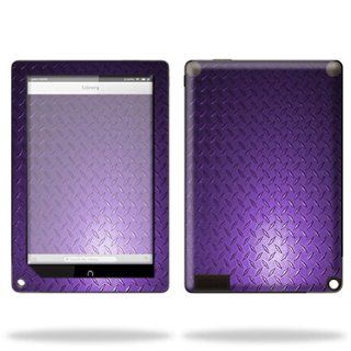 MightySkins Protective Skin Decal Cover for Barnes & Noble Nook HD+ 9" inch Tablet Sticker Skins Purple Dia Plate 