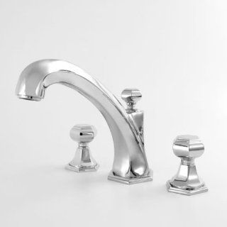 Sigma 1.727377.95 Satin Chrome 720 Alicante Roman Tub Set   Bathtub Faucets  