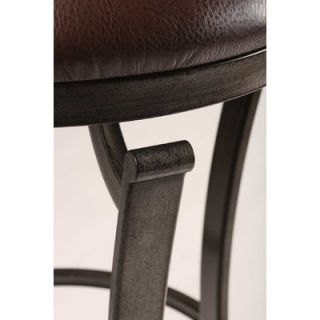 Hillsdale Furniture Drummond 26 Swivel Counter Stool with Cushion