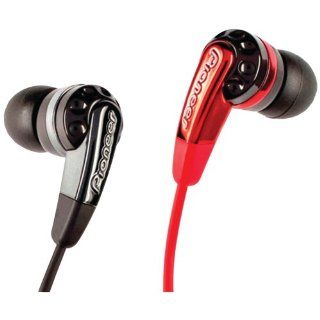 Pioneer SE CL721 K Headphones, Black/Red (Discontinued by Manufacturer) Electronics