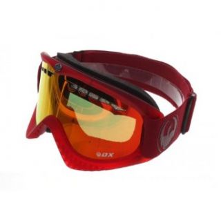 Dragon DX K RUBY RED Snow Goggles   Red Ionoized +Yellow SMU Lens Clothing